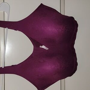 Purple bra